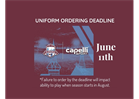 Uniform Ordering Deadline